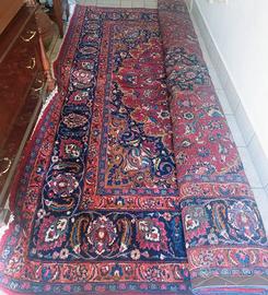 Tappeto persiano Mashad annodato a mano