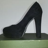 Decollete scamosciate