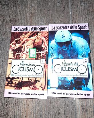 videocassette LA LEGGENDA DEL CICLISMO.