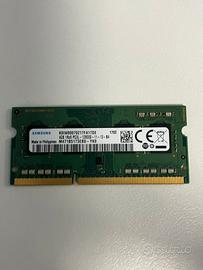 RAM Sodimm 4Gb PCL3 12800 Samsung 100% OK
