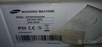  Lavatrice Samsung