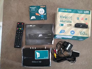 Decoder TV sat i-can S490