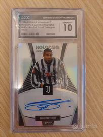 Trezeguet Juve /15 Daka autografo CGC 10 GEM MINT