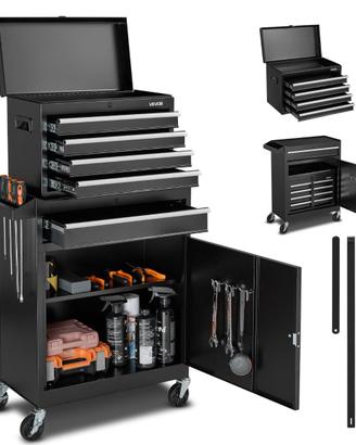 Cassettiera Portautensili con Ruote Portautensili