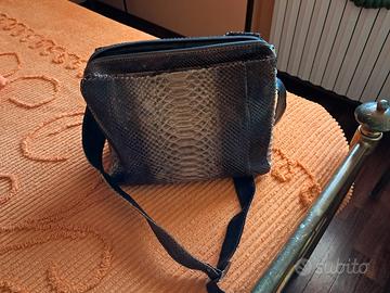 Borsa in vero pitone come nuova