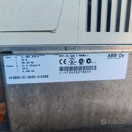Inverter trifase 34A ABB acs800-01-0020-3+E200