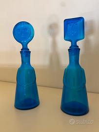 Coppia decanter di Erik Hoglund per Kosta Boda