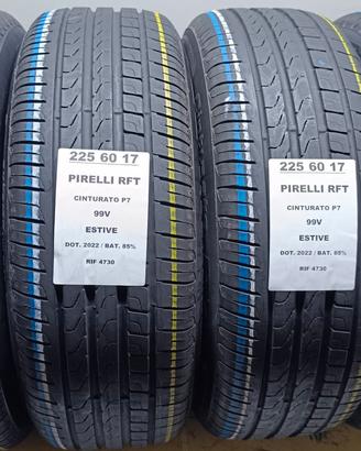 4 GOMME 225 60 17 PIRELLI RFT RIF4730