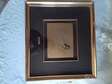 lotto 4 quadretti vintage oro argento anni 70 /80