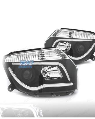 FARI DACIA DUSTER 10-13 TUBE LIGHT FONDO NERO