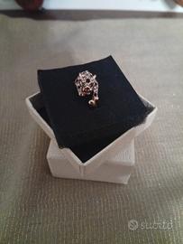 Anello " Pantera" stile retrò elegante e luminoso 