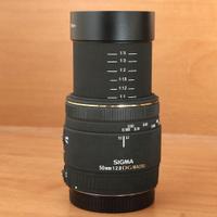 Sigma EX 50  F. 2.8 DG Macro per Canon