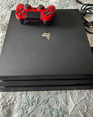 Ps4 Pro 1TB, Bundle con 6 giochi  ,Cuffie e Access