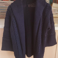 Giacca cardigan aperto