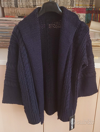 Giacca cardigan aperto