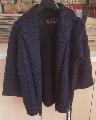 Giacca cardigan aperto