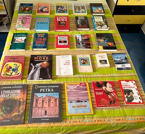 Stock 30 libri tutti i generi.