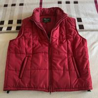 Piumino smanicato donna