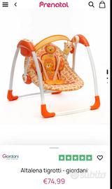 Gondola altalena giordani 