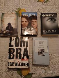 Lotto Libri Bestseller Grey Eco John Green