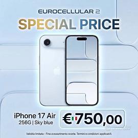 iPhone 17 Air blue 256G