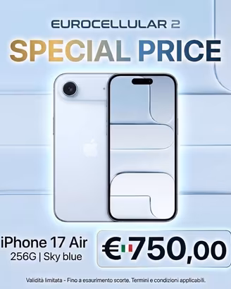 iPhone 17 Air blue 256G