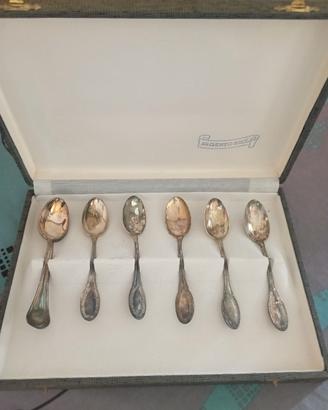 Set cucchiaini argento 800%