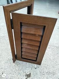 Persiana Alluminio Color Noce