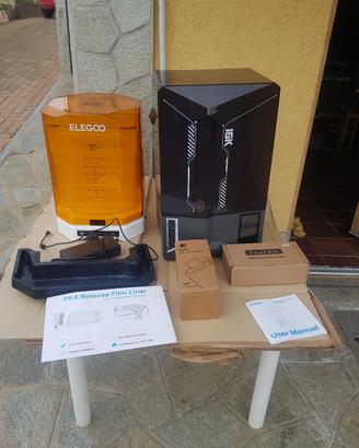 elegoo saturn 4 ultra 16k con mercury plus v 3.0