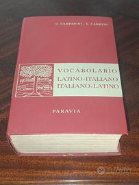 vocabolario latino italiano paravia 