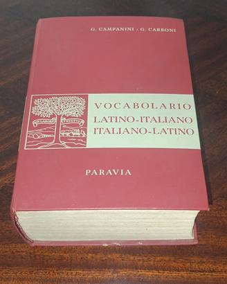 vocabolario latino italiano paravia 
