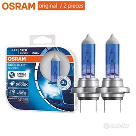 LAMPADE AUTO BIANCHE OSRAM H7 H4 install in sede