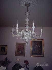 Lampadario di Capodimonte. Originale.