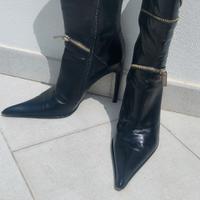 Stivali Le Silla neri 37 tacco 10