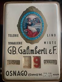 Calendario perpetuo vintage Galimberti