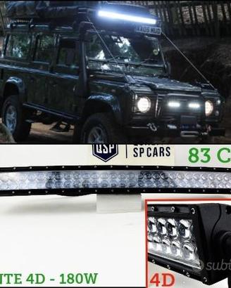 BARRA LED CURVA faro aggiuntivo JEEP LAND ROVER