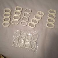 Anelli per tende in plastica nuovi