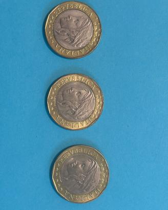 1000 lire Repubblica Italiana. 1997 e 1998