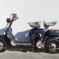 Lambretta 125 D 1952 targa UDINE UD