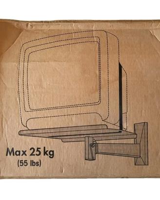 Supporto a muro per TV o monitor