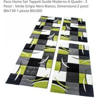 Set 3 tappeti da camera