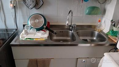 lavandino con due vasche Franke