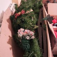 albero di natale e presepe