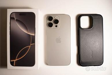 iPhone 16 Pro Max 1TB Titanio Naturale - Perfetto