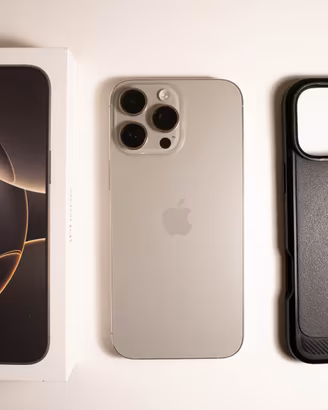 iPhone 16 Pro Max 1TB Titanio Naturale - Perfetto