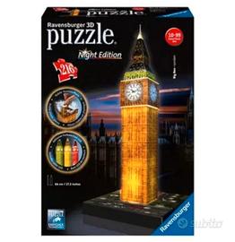 puzzle 3D Big Ben - night edition 