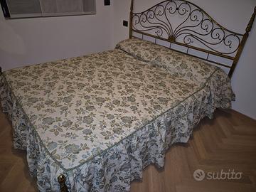 Letto completo in ottone