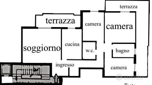 Ospedali forcellini 3camere+garag+ascensore