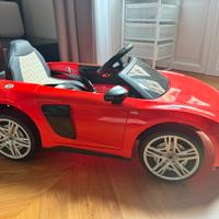 Auto elettrica per bambini Audi R8 V10