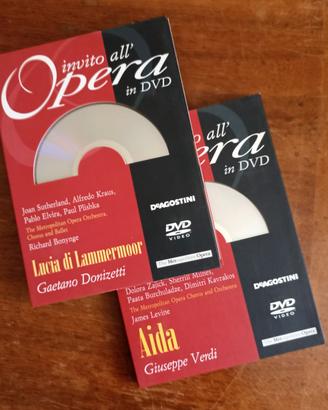 Due dvd d'opera nuovi: Aida e Lucia di Lammermoor